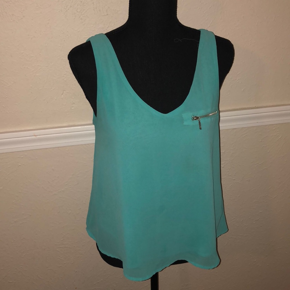 Teal Blouse size small